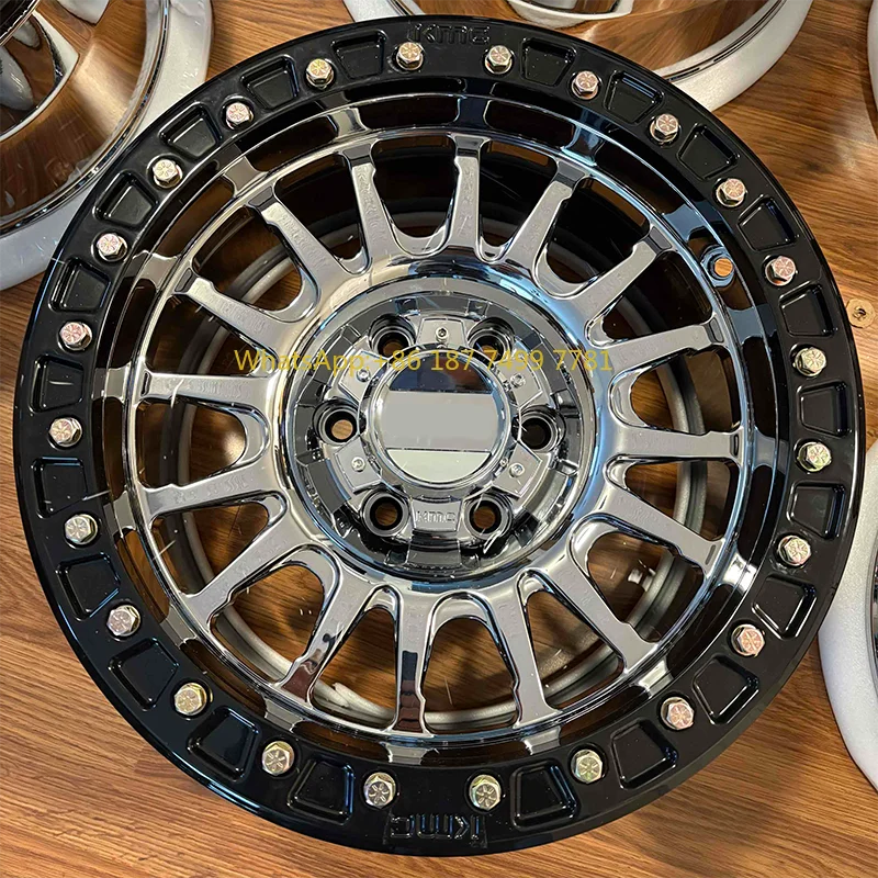 

Лидер продаж, черные колеса из алюминиевого сплава 17, 18, 20 дюймов, изготовленные на заказ 6x139,7, кованые колеса для внедорожников, серебристо-коричневые колеса