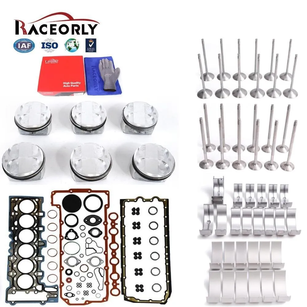 

RACEORLY Engine Overhaul Kit 10.7:1 For BMW E90 E60 128 328i 528i X1 N52 3.0L
