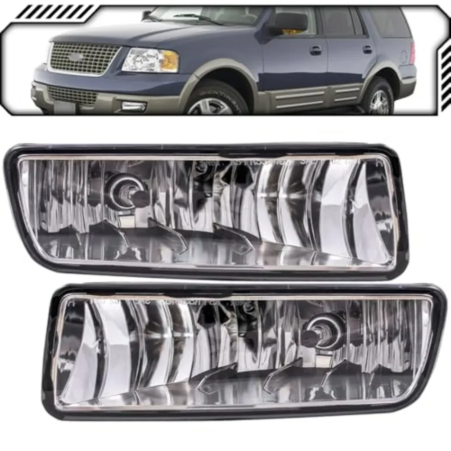 

Замена галогенных противотуманных фар в стиле OE для EXPEDITION 03-06 [ FO2592215 FO2593215 4L1Z15201AA 4L1Z15200AA] пара