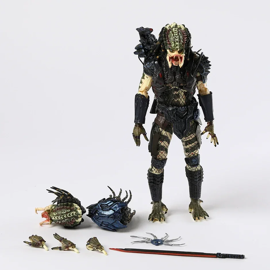 NECA Predator 2 Armored Lost Predator PVC Action Figure Model Toys Doll for Collectible