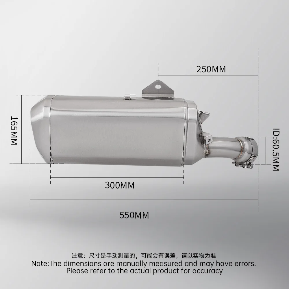 

FOR Kawasaki Ninja ZX-4R ZX-4RR 2023 Motorcycle Slip-On Exhaust Pipe Muffler With DB Killer Original System