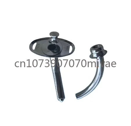 

Vitality Tracheostomy Full Larynx Metal Cannula Titanium Alloy Tracheal Cannula Half Larynx Medical Tracheotomy Intubation.