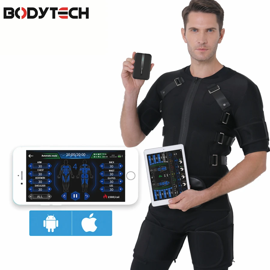 commercial business wireless ems suit training ems training fitness machine suit for gym