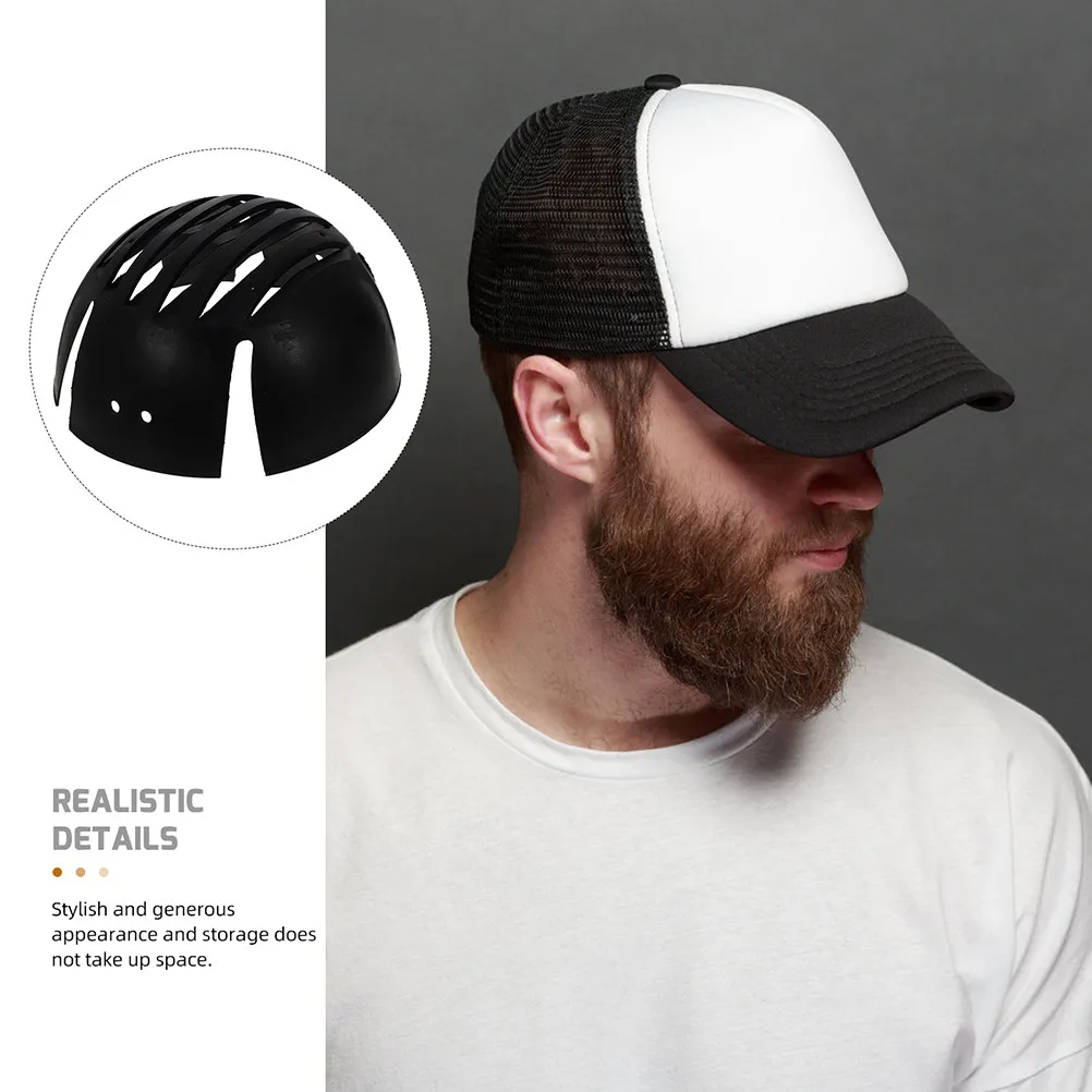 3Pcs Safety Bump Cap Insert Lightweight Breathable Liner with Ventilation Holes for Outdoor Workers Factory Construction