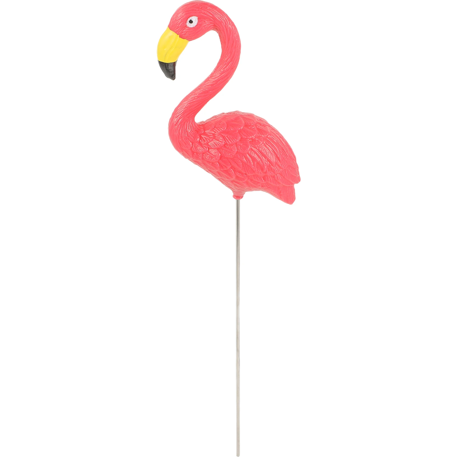 

Banner Simulated Flamingo Ornaments Planter Pot Garden Statue Red Decoration Outdoor