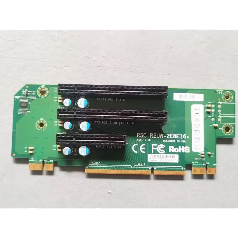 FOR Supermicro RSC-R2UW-2E8E16+ 2U LHS WIO & PCI-Express x8 x16 Riser Card