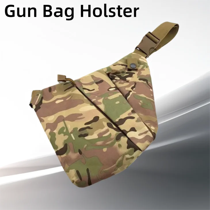 Bolsa táctica antirrobo nailon – Bandolera oculta portafunda para caza - imagen 4