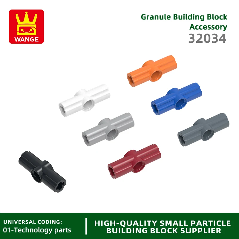 Wange 32034 100g/156PCS As Pin Connector Bouwstenen Moc Compatibel met Technische Baksteen DIY Kinderen Montage onderdelen Speelgoed