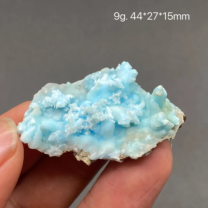 100%  Natural blue aragonite Mineral Specimens Stones and Crystals Healing Crystal