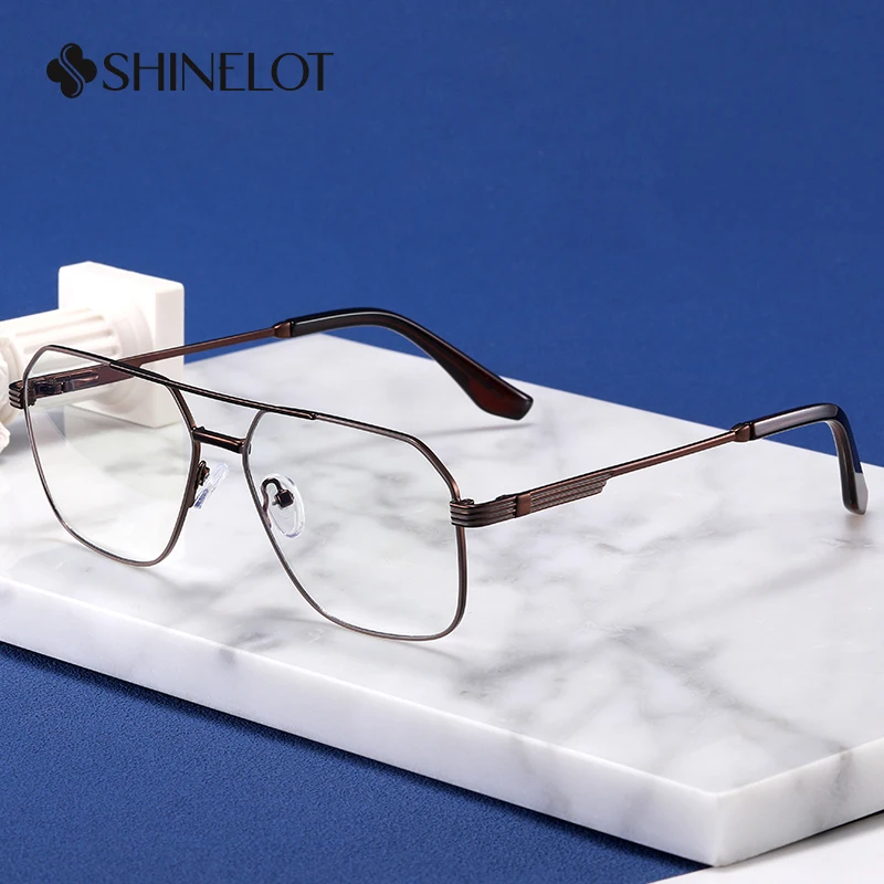 

91399 Classic Business Metal Men Eyeglasses Prescription Frame Optical Glasses Frame Youth Style Teenage Eyewear Boyfriend Gift
