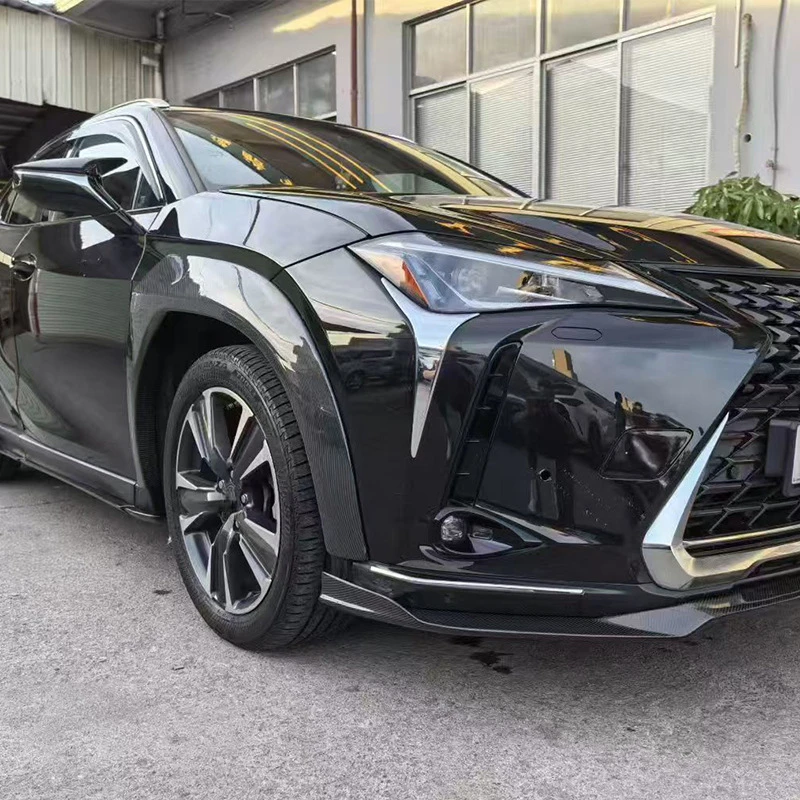 Suitable for 19-24 Lexus UX Modified ART Small Surround Fiber Vacuum Wet Carbon Center Grille Spoiler