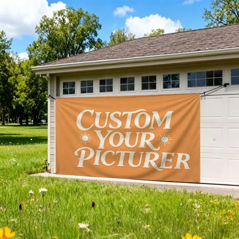 Custom Advertising Flags With Delicate Holiday Outdoor Long-Term Yse Draw Target Enhance Market Commercial Advertising Promotion
