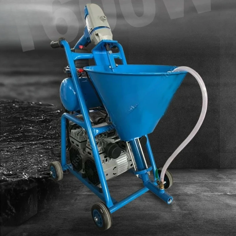 Putty Spraying Machine Waterproof Coating Polyurethane Powder Cement Mortar Grouting High Pressure Increase Pump Spraying