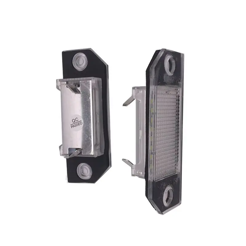 

2 шт. светодиодные 12 В белые автомобильные фонари номерного знака для Ford Focus 2 C-Max светодиодные лампы для номерного знака