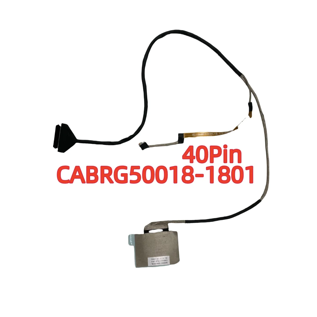 Laptop LCD Cable For Tongfang GK5MPXO CABRG50018-1801 40pin