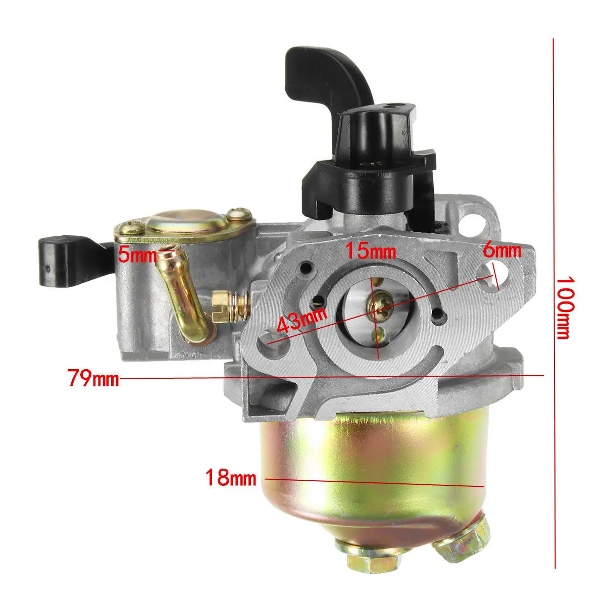 Brand New Carburetor for Honda G100 GXH50 Petrol Engine with Oil Pipe and Gaskets – Easy Installation Guaranteed