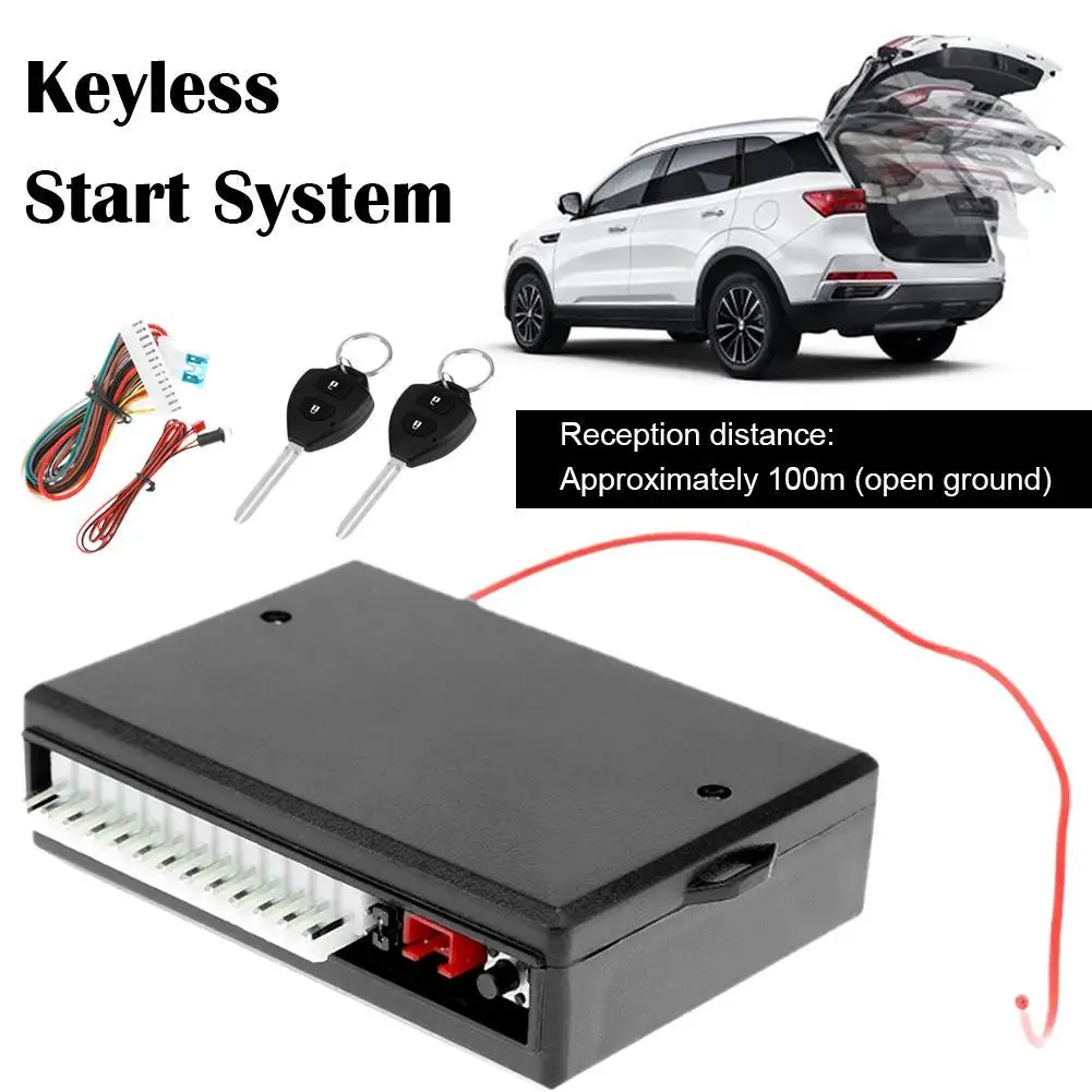 

Автомобильный комплект центрального замка с дистанционным управлением, сигнализацией и бесключевым доступом, аксессуары для автомобиля