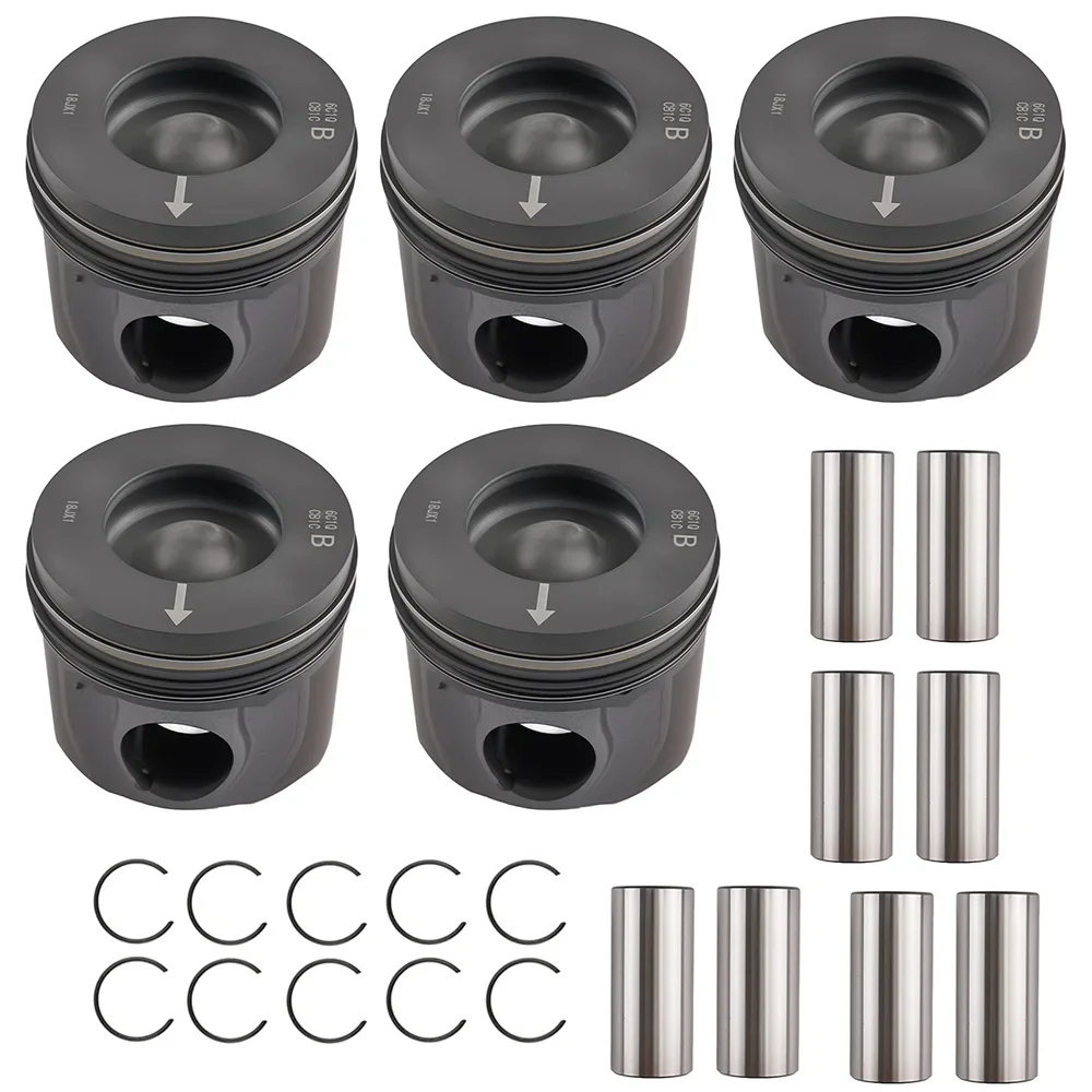 Engine Piston With Rings Kit For Ford Ranger 3.2L 3.2 L T 5Cyl Diesel P5AT SAFA 99V Mazda BT50 Transit V348 11-22 BK3Q-6108-AB