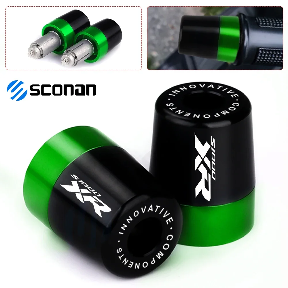 

Motorcycle Handlebar Grips Handle Bar Cap End Plugs For BMW S1000R S1000RR S1000XR S1000 R/RR/XR S 1000R S 1000RR S 1000XR