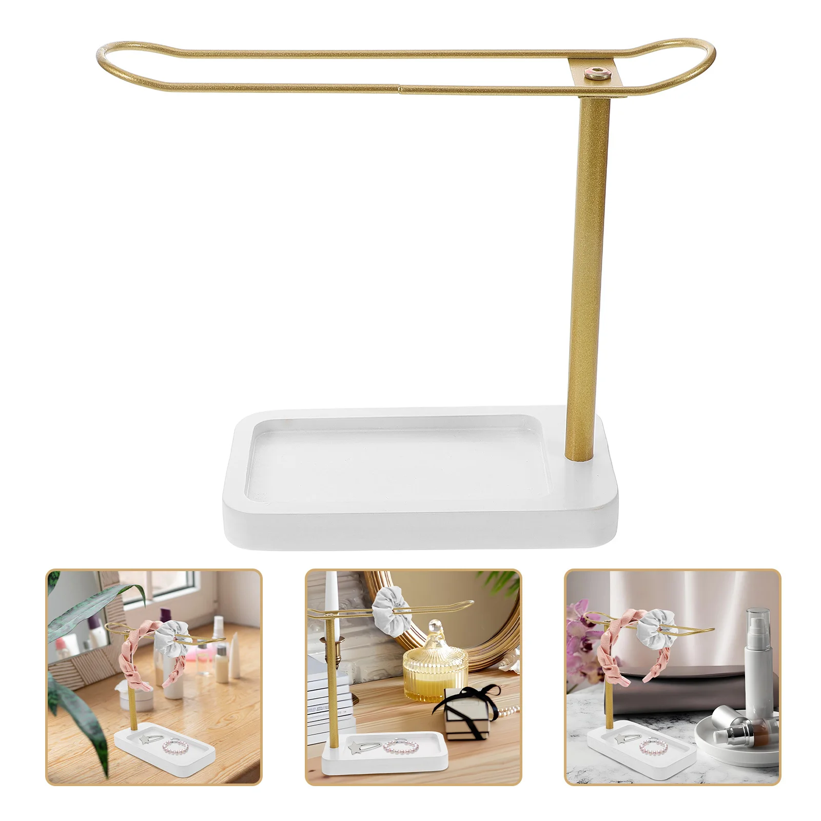 

Headband Display Organizer for Women Hair Accessories Holder Rack Hairband Storage Jewelry Bracelet Stand