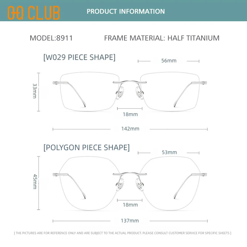 Thumbnail 3 - #82 Latest Titanium Glasses Frames Offers