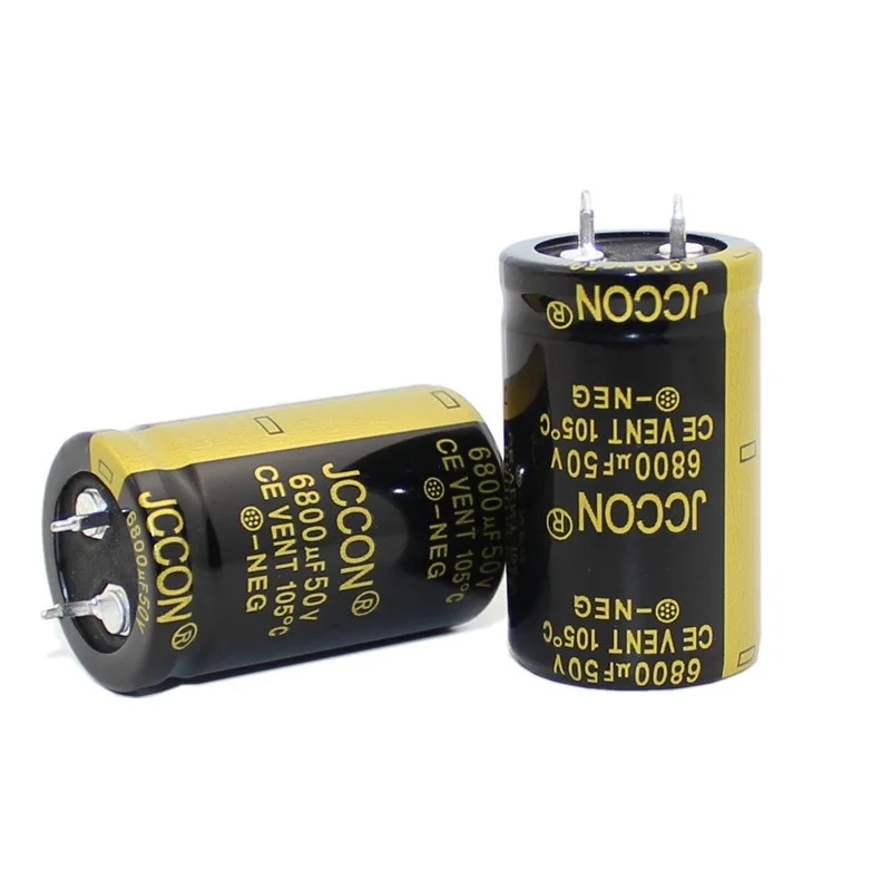 20PCS-2PCS 50V6800UF 6800UF 50V New original high-frequency crystal Electrolytic Capacitors volume: 25X40MM