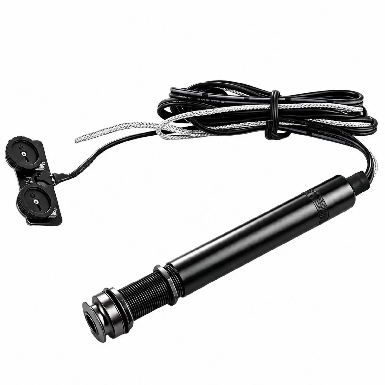 A-210 Acoustic Guitar Pickup Howling Reduction doubleDisc Soundhole Pickup for Performances, Rehearsals, Home Practice