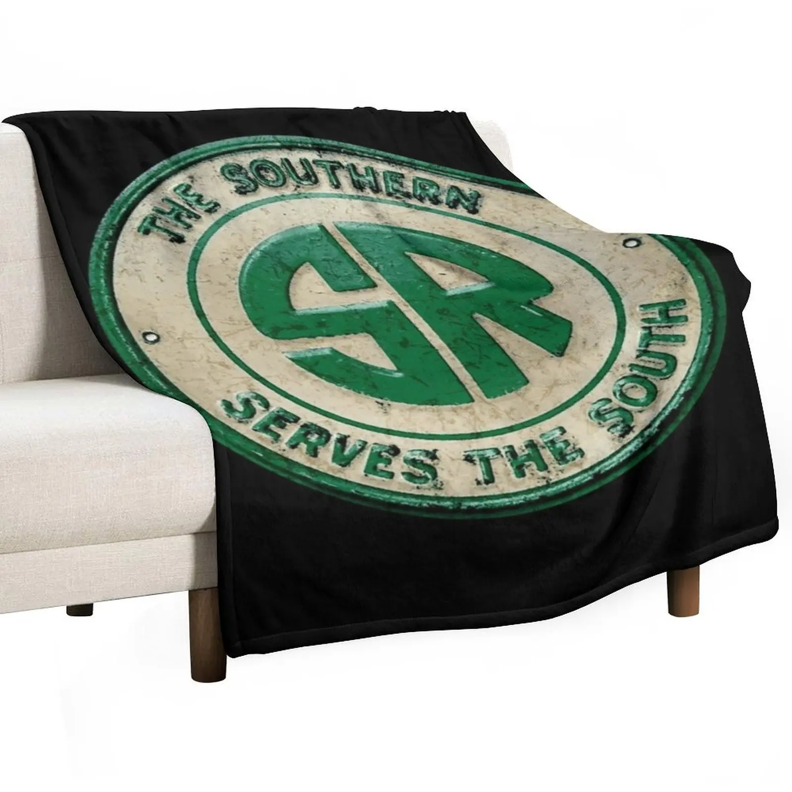 

The Southern Railroad Throw Blanket Luxury Brand bed plaid Decorative Sofas blankets and throws Blankets