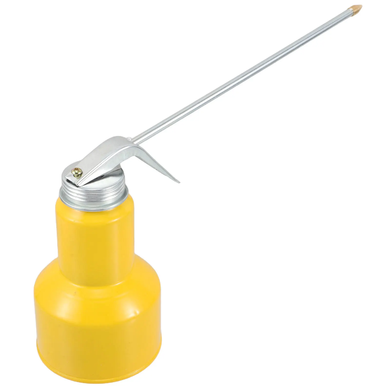 

Manual Oil Can Metal Body Long Spout For Fuel Transfer Portable Lubrication Tool Multipurpose Engine Oiler For Car