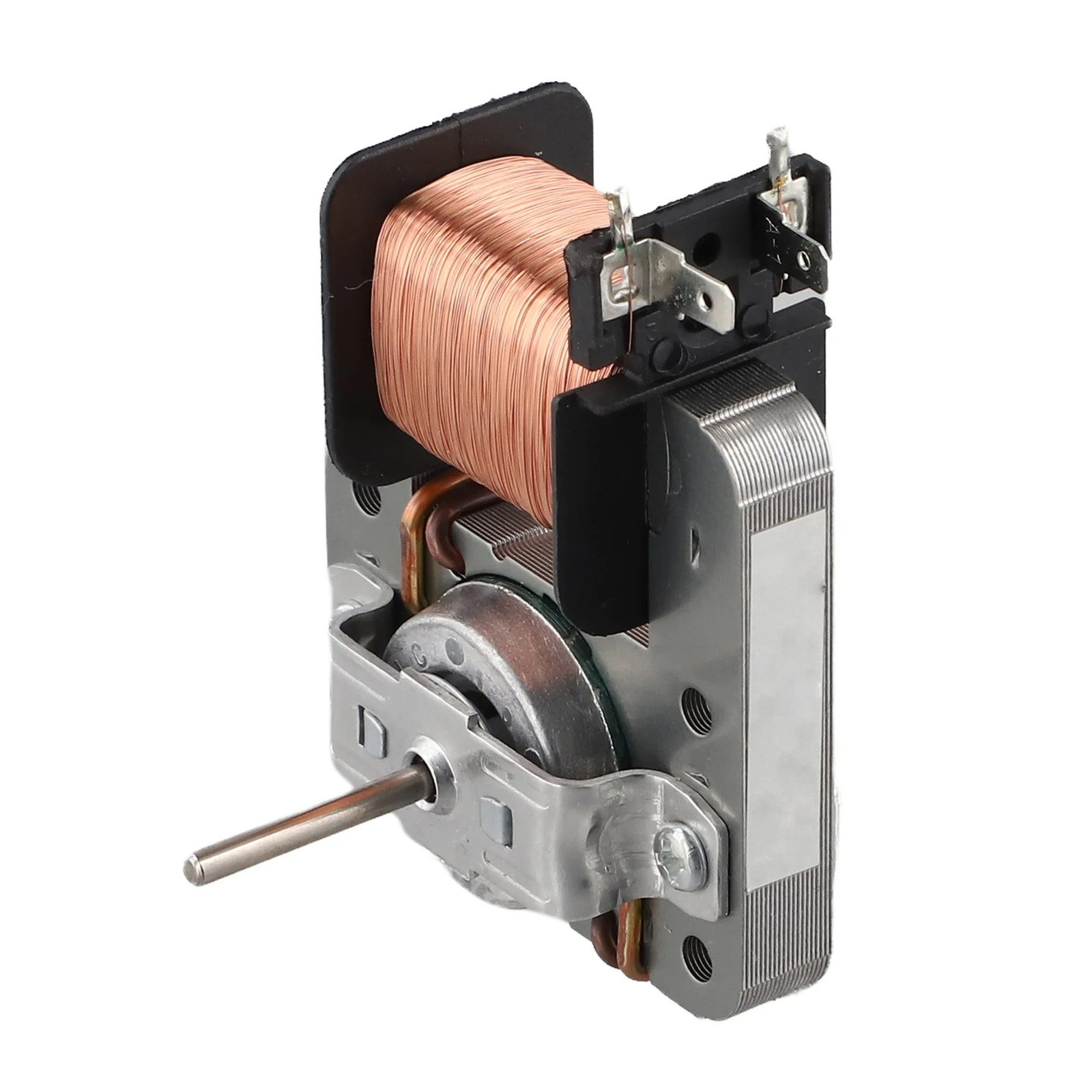 18W Motor Cooling Fan Motor Kitchen Maintenance Silver Color Aluminum Wire Long-lasting 2 Pin Fan Motor Replacement