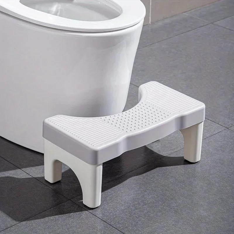 1pc Bathroom Squatty Potty Toilet Stool Pregnant Woman Seat Elderly Toilet Foot Stand Stool Shower Seat Bathroom Accessories
