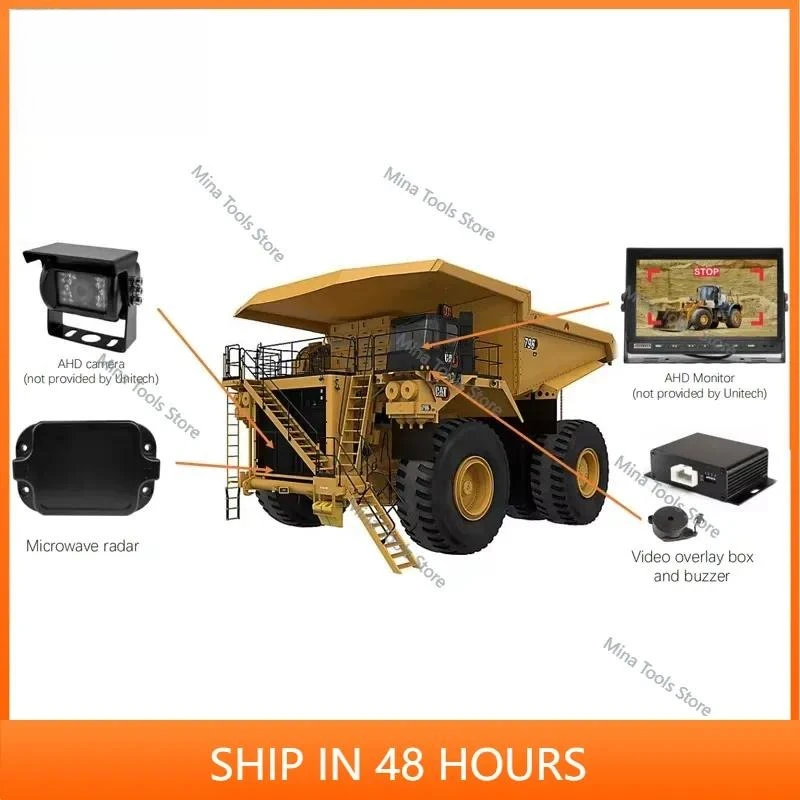 HGV Blind Spots Solution Object Detection System for Improved Driving Safety on Mining Trucks