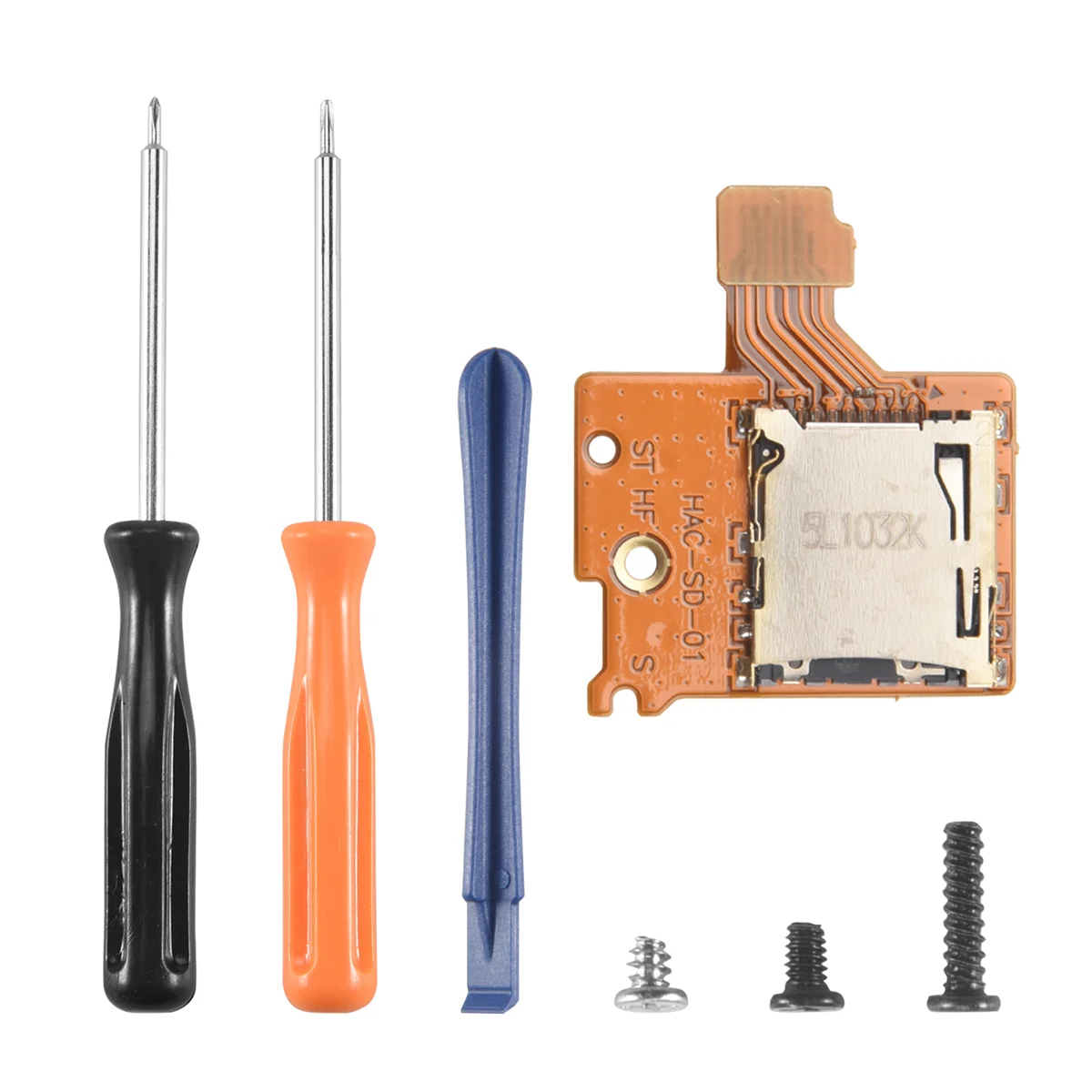 Nuevo Kit de reparación de repuesto de placa con ranura para tarjeta Micro-Sd, piezas de reparación para Nintendo Switch Ns, ranura para tarjeta Sd Tf