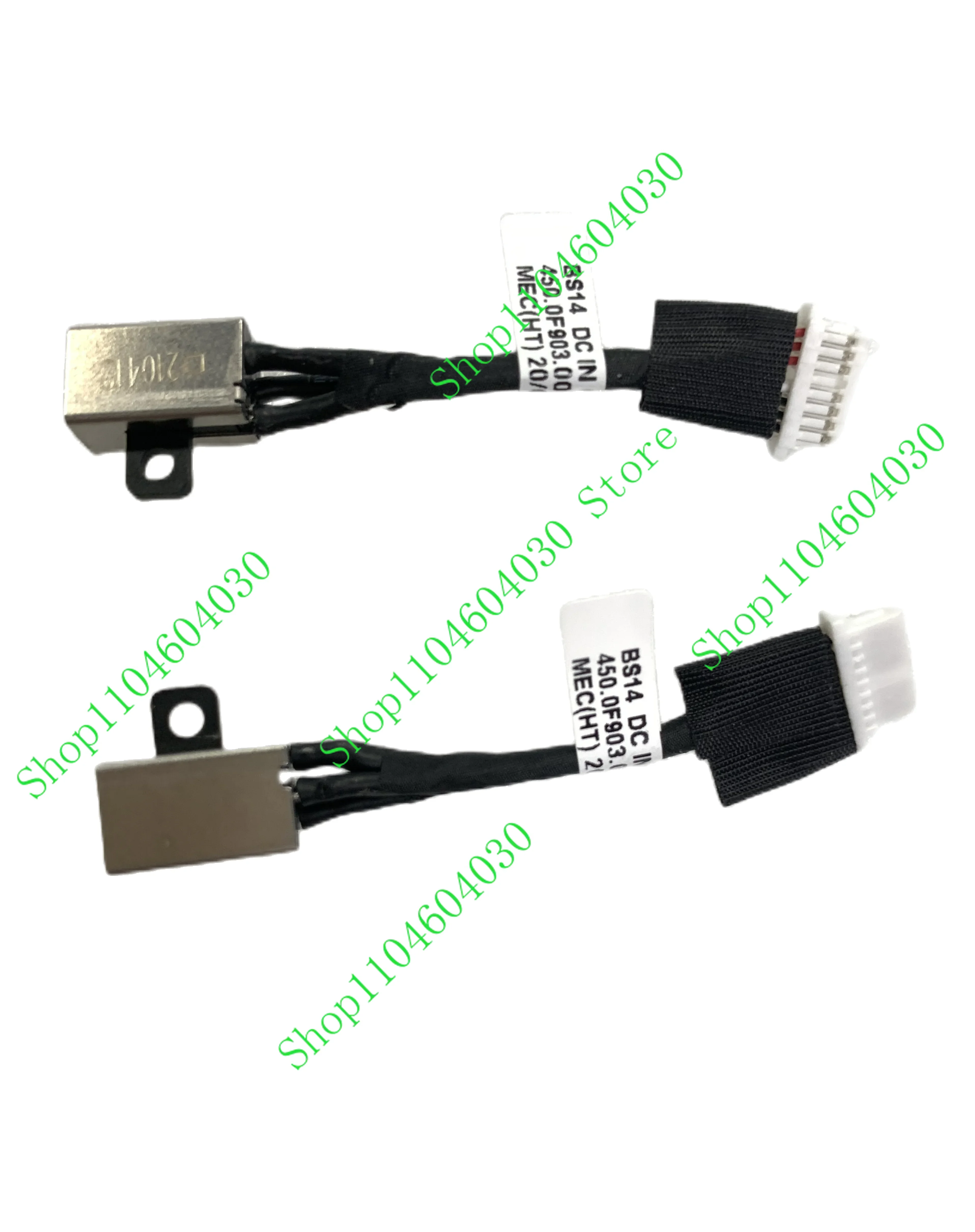 PJT DC POWER JACK FOR Dell Inspiron 14 5482 5485 5591 P93G dc socket power cable dc - in wjxd9 450.0f903.0011