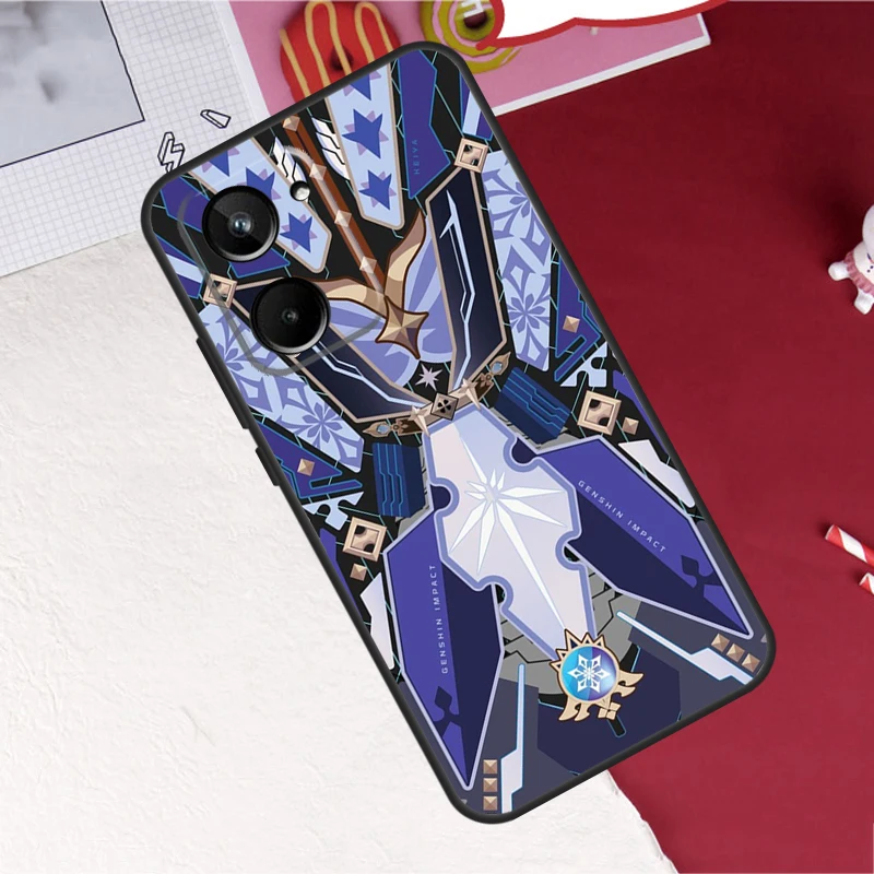 Genshin Impact For Realme GT7 GT8 Pro C65 C55 C71 C67 C63 C61 C53 C35 C75 10 11 12 13 14 15 16 Pro Plus Case