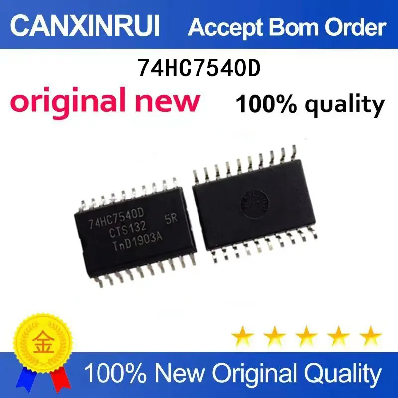 

(5-100 Pieces) Brand new original 74HC7540D SOP20 spot chip IC