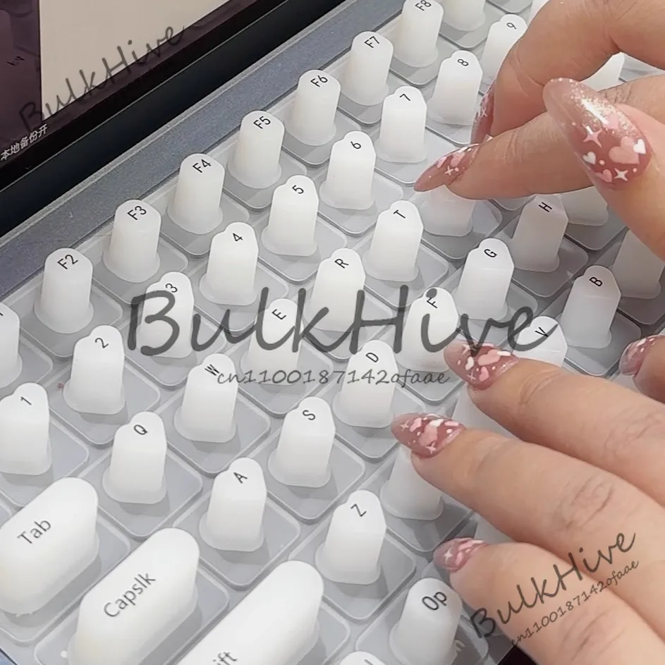 

Nail Art, Keyboard Film, Typing Aid Artifact, Buttons Are Convenient To Work, Protect Long Nails, and Heighten .