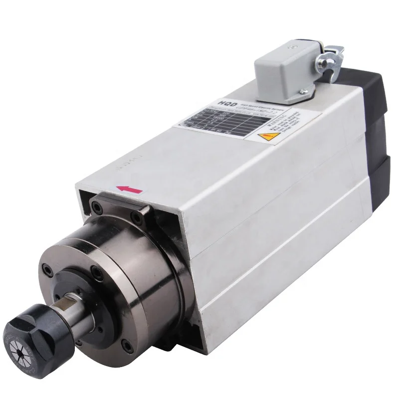 GDF46-18Z/2.2 2.2KW 220V/380V air cooling Jinan low speed air cooled cnc router spindle motor