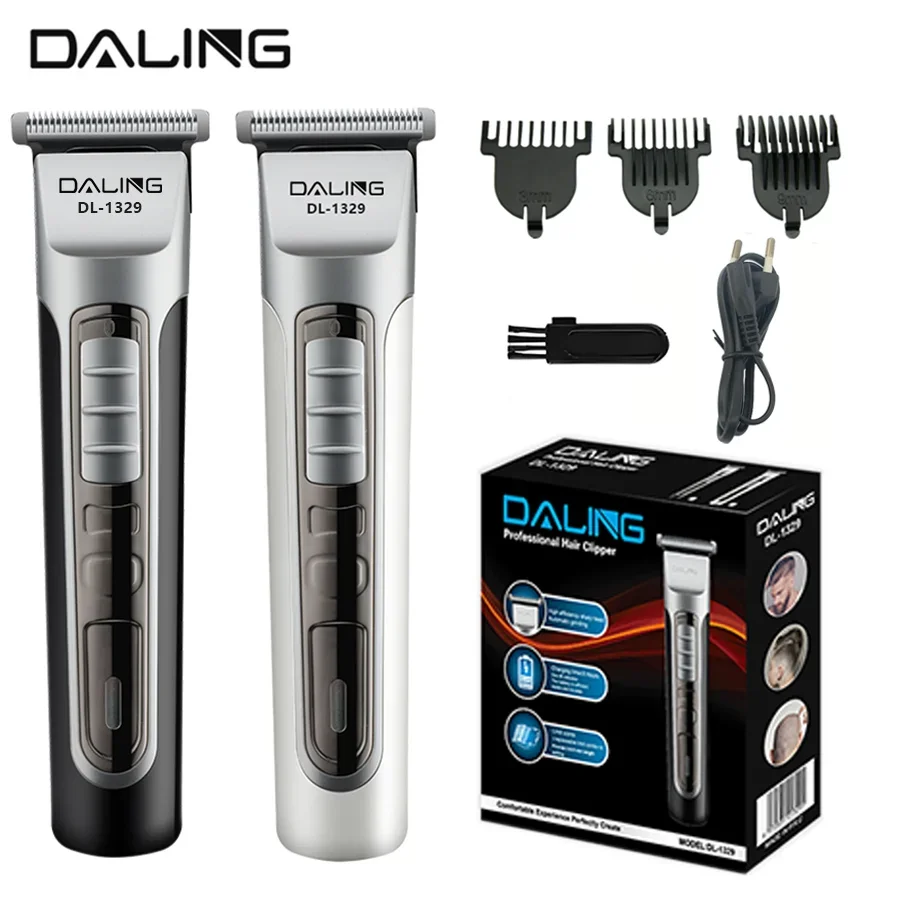 DALING DL-1329 household rechargeable electric hair clipper, noise reduction design, professional cordless electric hair clipper