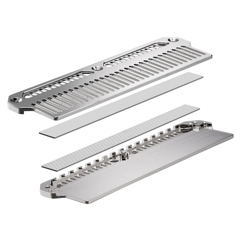 Новый радиатор памяти DDR4 DDR5 RAM, охладитель, охлаждающий жилет, алюминиевый радиатор с силиконовым смазлом 9 Вт, теплопроводник, серебристый