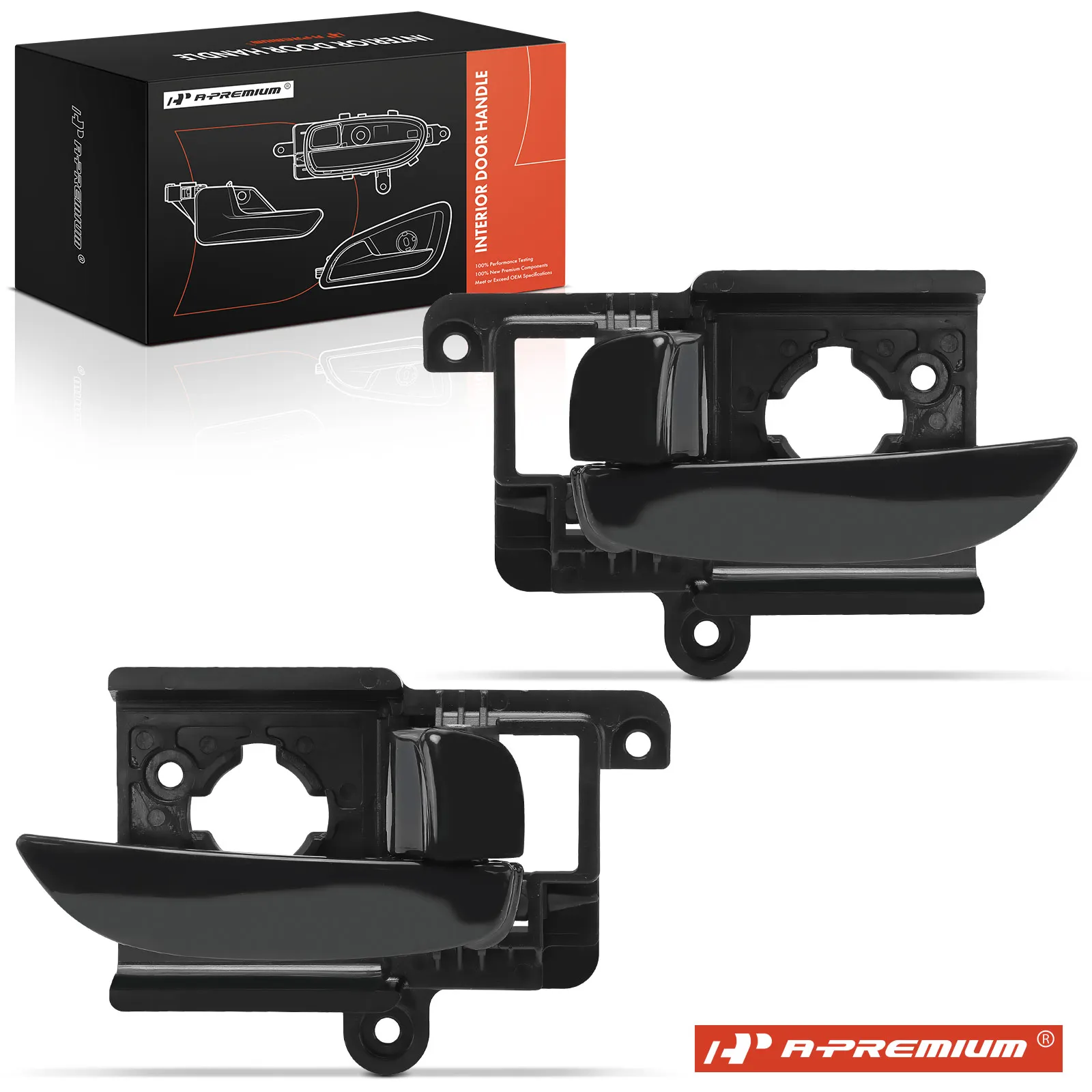 A-Premium 2Pcs Driver & Passenger Side Interior Door Handle for Hyundai Elantra 2006-2010