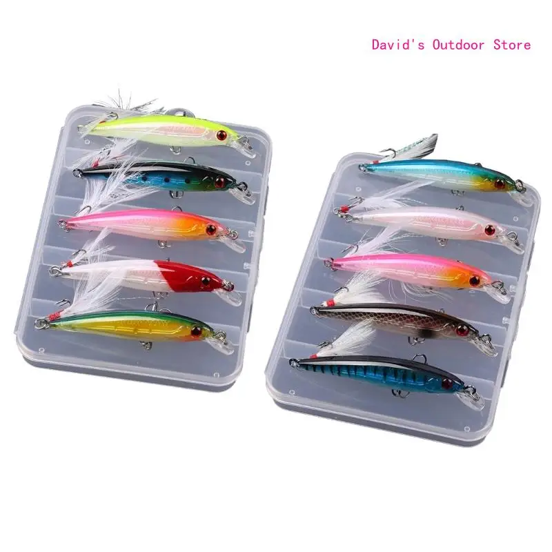 

Minnow Fishing Lures Wobbler 6.8g Floating Hard Baits Crankbaits Fishing Tackle X3UA