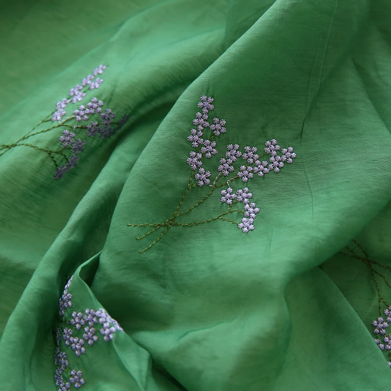 Yazlık koyu yeşil ipek nakışlı - Embroidery Canvas incelemesi ve fiyatı