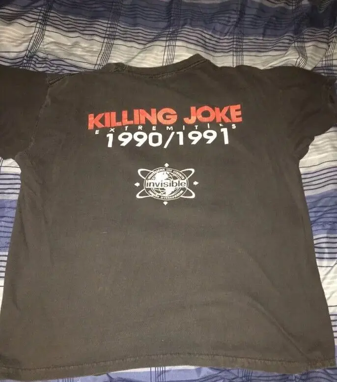 2 sided Killing Joke Extremities Tour Shirt, remake shirt TE3423