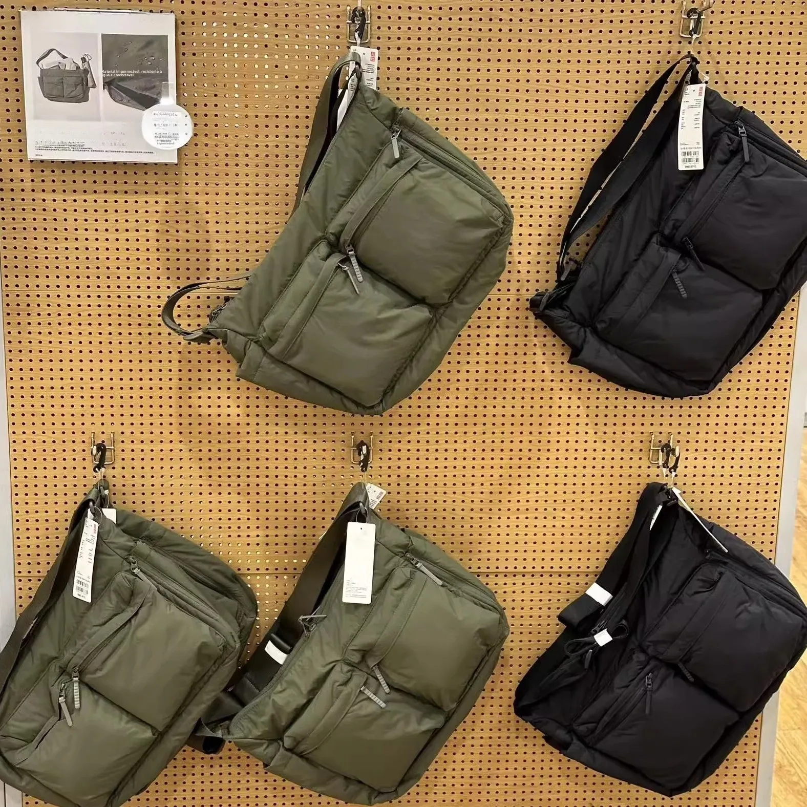 large-capacity-workwear-crossbody-bag-with-multiple-pockets-zipper-commuting-computer-bag-nylon-material-no-brand-registered