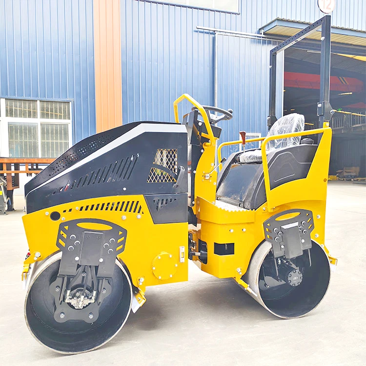 Picture 3: Euro5 EPA Double Drum Vibrating Compactor Road Roller Asphalt Roller Road Construction Machinery Price