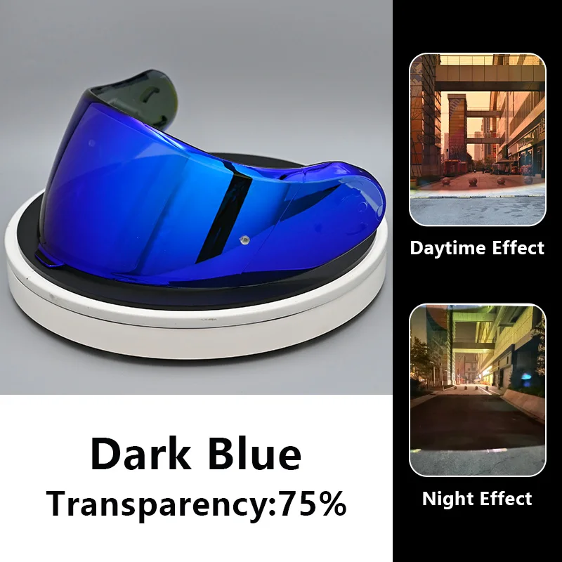 NONE Neotec 3 Motorradhelm-Visier für SHOEI Neotec 3 CNS-3C Anthem Grasp Satori Moto Helm Ersatzglas-Spiegellinse CNS 3C 4