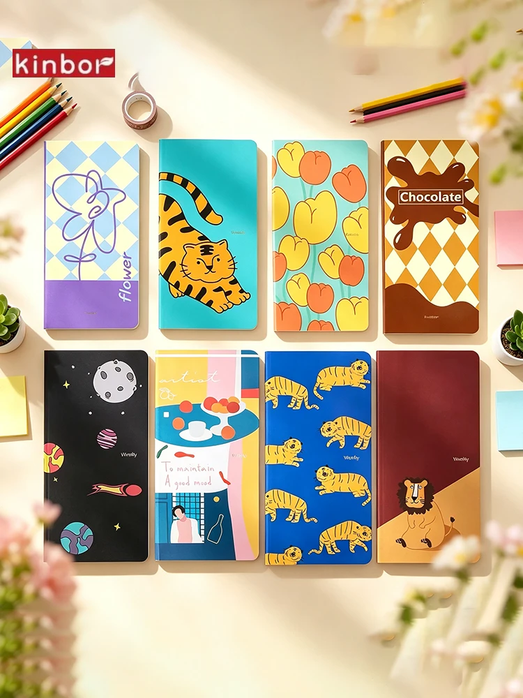 Kinbor Cute Weeks Plan Small Notebook 20 Styles Handpad Book Pocket Book Todolist Mini Hand Account Book Record Book for School — zdjęcie produktu 7