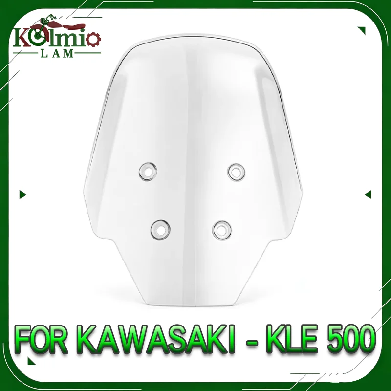 Windscreen Wind Deflector for Kawasaki KLE 500 KLE500SE KLE500 SE 2026 Sport Touring Windshield Accessories KOLMIO-LAM