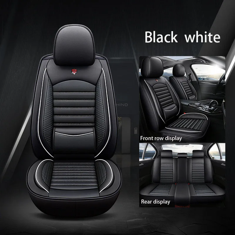 Universal Leather car seat covers For Volvo C40 EM90 EX30 EX90 S60 S60L S90 S80L all car model accessories Vehicle supplies auto